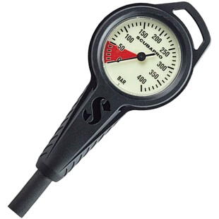 Scubapro Pressure Gauge 潜水残压表水肺深潜压力表单专业装备