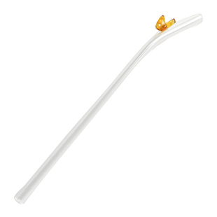 舍里蝴蝶吸管高颜值精致水杯专用玻璃吸管家用喝果汁便捷弯头吸管