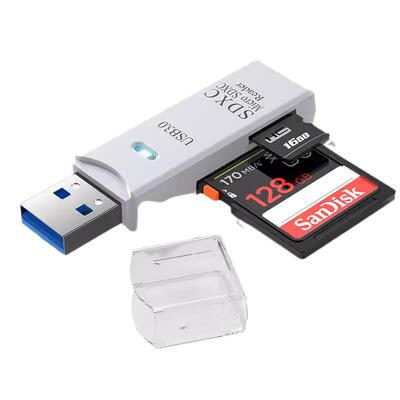 USB3.0读卡器高速多功能多合一sd内存卡tf转换器typec电脑插卡u盘一体otg车载通用单反ccd相机行车记录仪手机