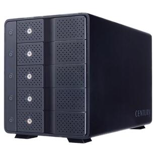 世特力CRCM535U32CIS裸族5盘位高速USB3.2移动硬盘盒箱柜MAC雷电3