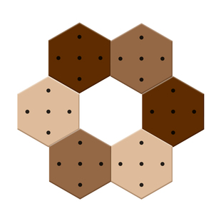 中式入户洞洞板置物架复古风拼接装饰造型墙上整理收纳陈列架实木