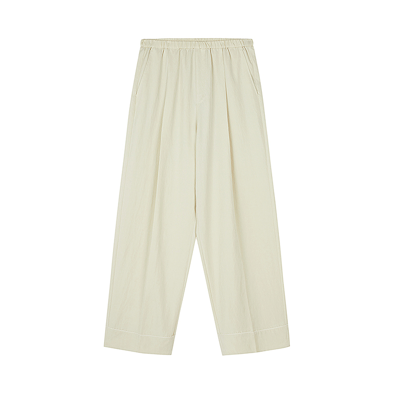 [商场同款]速写男装2025秋季新品休闲裤宽松直筒长裤子9P7E14150