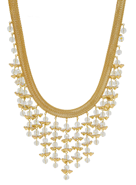 LAMUANA人鱼姬瀑布流苏项链小众复古设计度假感choker礼物女99879