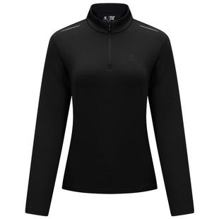 KELME/卡尔美运动上衣女款秋冬跑步健身训练服长袖T恤半拉链卫衣