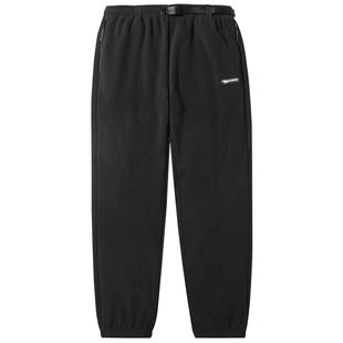 骆驼户外抓绒裤2026秋冬发热保暖宽松休闲裤登山徒步束脚裤男