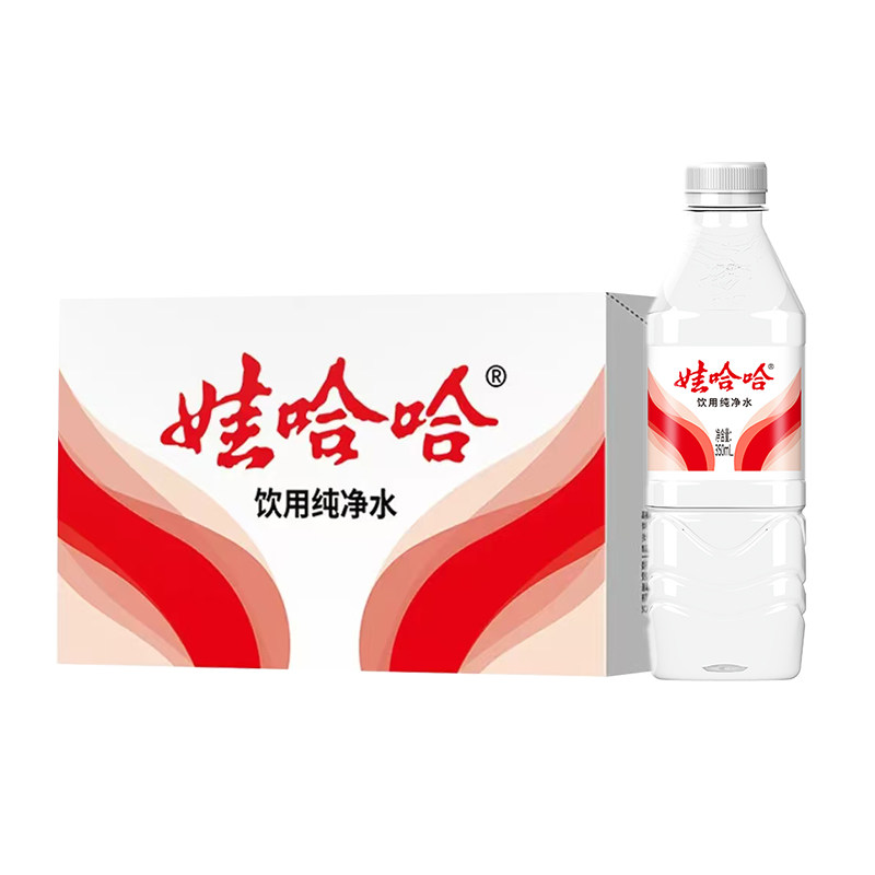 娃哈哈饮用纯净水350mL*24瓶