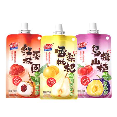 亲亲可吸果冻22种口味任意选择