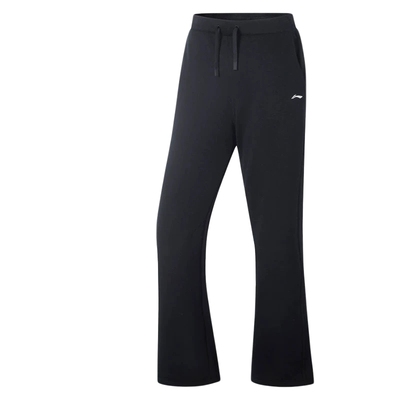 李宁女子运动休闲直筒卫裤