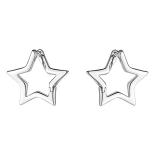 【巷南】999银星星耳环小众设计女耳饰2026新爆款耳钉轻奢高级感