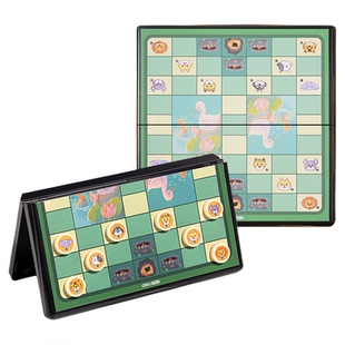 得力跳棋磁性儿童益智大号斗兽棋棋子小学生五子棋棋类玩具正品