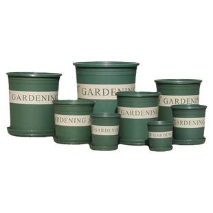 加厚新加仑盆1五3阳台多肉家用塑料现代简约圆形清仓包邮大号花盆