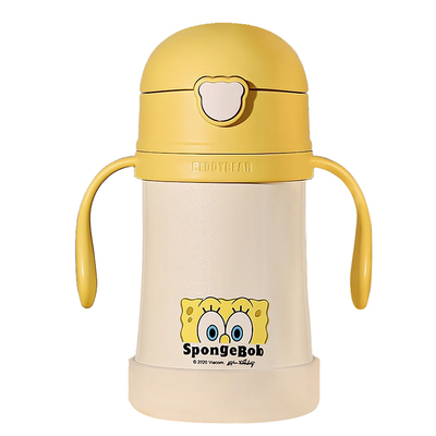 杯具熊小号防漏防呛儿童保温杯