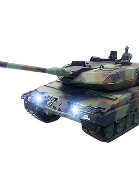 恒龙豹二A6遥控坦克模型成品