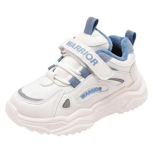 回力童鞋2024冬季新款儿童加绒运动鞋男童舒适保暖跑步鞋女童棉鞋