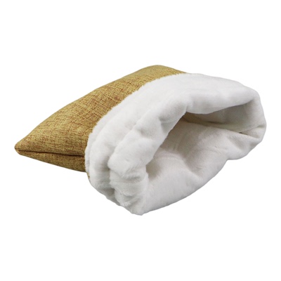 无字纯色双层加厚文玩盘玩收纳袋