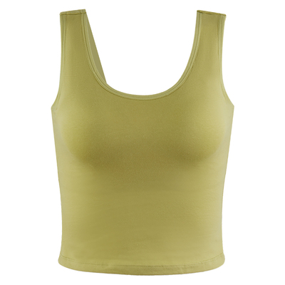 自带胸带可外穿背心女