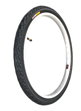 朝阳自行车24寸加厚耐磨钢丝拉边