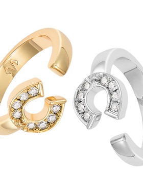 好事系列蹄环戒指小众情侣对戒