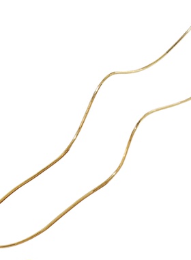 意大利蛇骨链女秋季新品925纯银项链银饰轻奢高级感小众饰品明星