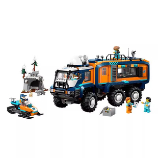 2025拼搭城市系列60471极地探险卡车儿童拼装玩具男孩子新年礼物
