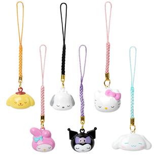 游器物三丽鸥聆听水音铃挂件铃铛库洛米大耳狗正版钥匙扣生日礼物