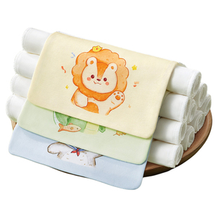 隔汗巾婴儿童纯棉幼儿园可绣名字宝宝汉全棉a类吸汗垫背大童大号