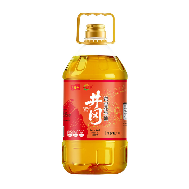 一江秋井冈一级浓香花生油5L