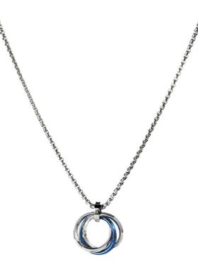 环环相扣小众高级感项链男潮卫衣