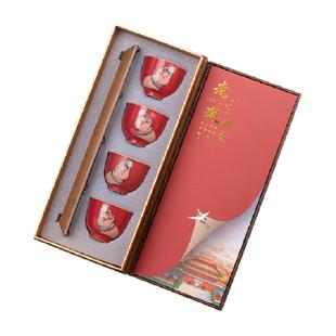 苏氏陶瓷(SUSHI CERAMICS)走进故宫红发财心意茶杯礼盒款