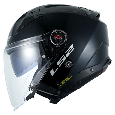 LS2半盔摩托车四季内衬可拆洗