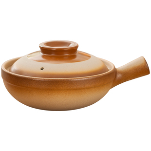 煲仔饭专用砂锅一人食小砂锅煲家用耐高温干烧不裂广东啫啫煲单柄
