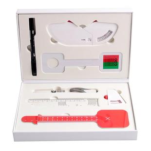 眼镜测量工具包多功能弧度尺前倾角测量尺瞳距尺阿姆斯勒方格