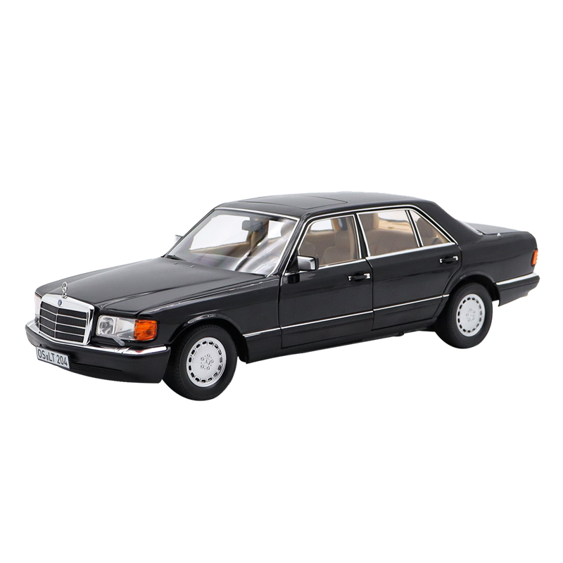 1989年奔驰560SEL W126 虎头奔 S级 NOREV 1:18 合金仿真汽车模型