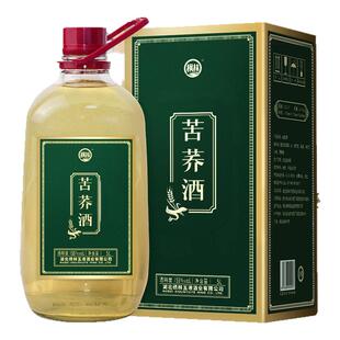 【酒厂直供】 42度枫林苦荞酒5L约10斤玻璃瓶礼盒装