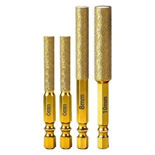 新款霸王钎焊开孔器瓷砖打孔钻头扩孔打磨磨头修边干打玻璃满砂钻