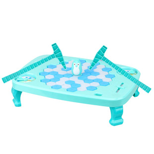 抖音同款拯救企鹅破冰台敲打冰块凿冰儿童益智互动桌面小游戏玩具