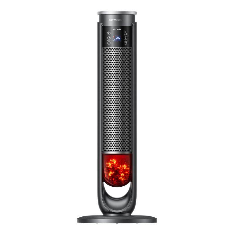 创维火焰高塔加湿取暖器2025新款家用暖风机石墨烯电暖气热风机