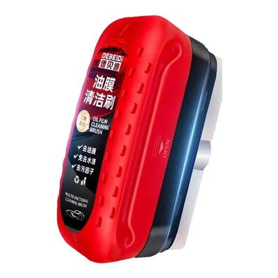 汽车玻璃油膜擦后视镜侧窗去污强力清洗剂车用家用镀膜疏水清洁刷