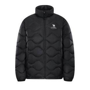 骆驼户外羽绒服2025冬季男款轻薄高蓬抗静电抗撕裂保暖外套