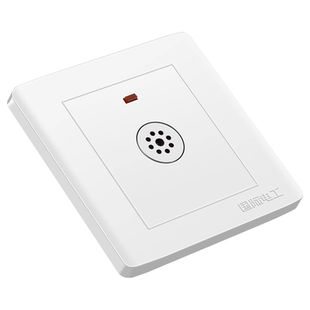 86型暗装二线声光控楼道感应延时白炽节能led灯220V声控开关面板