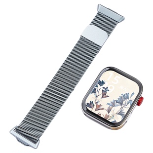 适用华为fit4手表表带女款fit3米兰尼斯手表带春秋FIT4pro运动男腕带新款watch女士表带春天透气表链高级智能