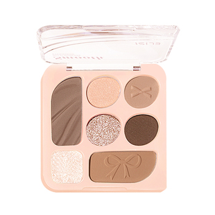 七色眼影盘日常淡妆卧蚕高光腮红修容大地色综合盘正品官方旗舰店