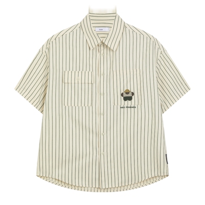 2025年夏季肌理宽松百搭短袖衬衫