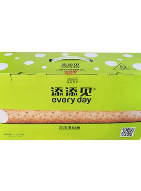 添添见淮山面山药面粗粮面条单片独立装非油炸可做拌汤炒面条整箱