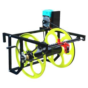 48V72V电动遥控收管架全自动收管机绕管架高压打药管缠管机卷管架