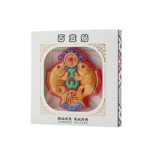 国潮故宫复古风磁贴磁力冰箱贴软胶吸力贴冰箱门装饰贴旅游纪念品