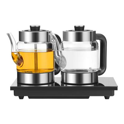 朴凌全自动手柄双上水壶电热烧水壶泡茶专用茶台保温一体嵌入茶桌