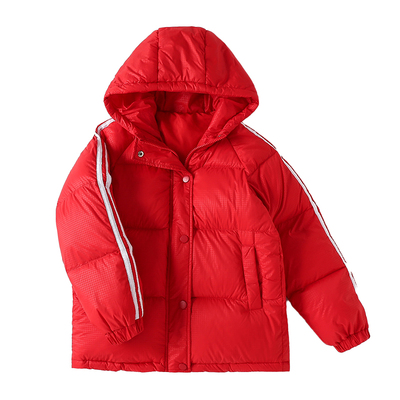 连帽雅鹿男童女童加厚儿童羽绒服
