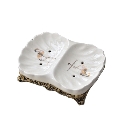 陶瓷肥皂盒浴室皂盒高档