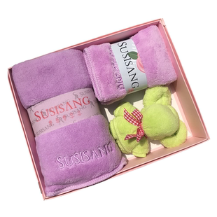 苏尚儿susisang美容方巾质量好的洗脸毛巾长洗澡巾官方旗舰店正品